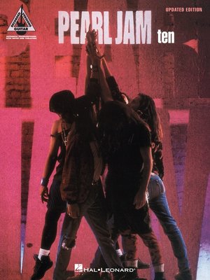 cover image of Pearl Jam--Ten (Songbook)